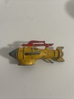 Vintage 1930s Barclay Diecast Metal Buck Rogers Yellow Space Ship