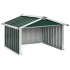 Garden Robot Lawnmower Shed Storage House Patio Garage Galvanized Steel Vidaxl
