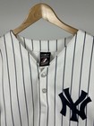 Vintage Majestic New York Yankees Usa Baseball Jersey Shirt Size L