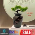 Tabletop Fountain Mini Waterfall Fit Indoor Relaxation Water Feature Fountain