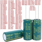 6 3v To 450v  Electrolytic Capacitors High Frequency Low Resistance 1uf 22000uf