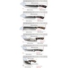 7pcs Stainless Steel Chef Boning Multipurpose Kitchen Knife Set Easy To Clean