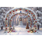 Christmas Gift Vinyl Photography Background Backdrop Photo Studio Props Party