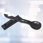 7 In 1 Multi Tool Stainless Steel Fork Knife Spoon Camping Survival Tool Kit