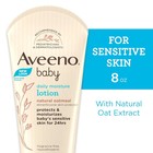 Aveeno Baby Daily Moisture Lotion  Fragrance Free  Sensitive Skin  8 Fl Oz