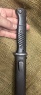German Wwii K98 Bayonet With Scabbard   82g