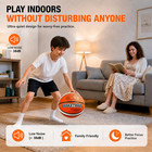 Silent Basketball Size 7 With Fabric Cover  600g Airless Basketball For Quiet Dr