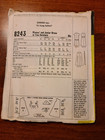 Vintage Sewing Pattern Mccall s 8243 Misses  Dresses Sz 14  Bust 34 Cut