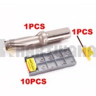 U Drill 22mm Indexable Carbide Drill Diameter 22mm Drill Insert Wcmx040208