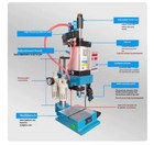 Single-column Pneumatic Punch Press Small Cylinder Press Benchtop Press