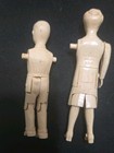 Vintage Renwal Dollhouse Father Man  42 Woman Mother  43 For Parts Missing Arms