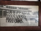 Antique 1910 Masonic Knights Templar Parade Photo - Uniforms  Cross  Swords