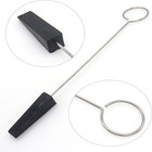 Rubber Piano Tuning Mute  Professional Piano Tuning Tools Kit  8pcs Black Piano