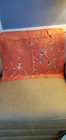 Vintage Japanese Furoshiki Kokeshi Doll Print  Wrapping Cloth  Scarf  27  Sq  