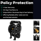 1   Double Diaphragm Pump Air Operated For Aro 666100-3c9-c Replacement