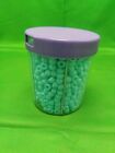 Eagle Craftstor Teal Twist Lid Sewing Storage Container Organizer Beads A4