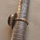 Stunning Ancient Roman Silver Ring With Beautiful Stone     Rare Collector Piece