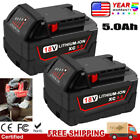 2 Pack For Milwaukee M18 Lithium Xc 5 0 Ah Extended Capacity Battery 48-11-1860