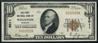 1929 Wellston  Missouri The First National Bank  10 Pmg 64