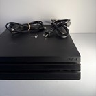 Sony Playstation 4 Pro Black Console Cuh-7115b Ps4 1tb Storage Tested Working