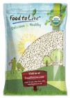 Organic Cannellini Beans - Non-gmo  Kosher  Raw  Vegan - By Food To Live