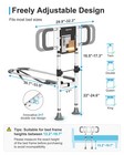 Bed Rails For Elderly Adults Safety - Astm Compliant  350 Lb Heavy     Fast Ship