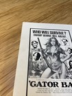 Vintage 1974 Gator Bait Movie Film Cinema Press Kit Claudia Jennings Kg
