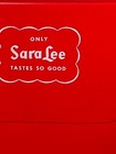Vintage Sara Lee Pies   Cakes Red Pocket Protector