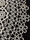 Vintage Lace Table Round Doily Hand Tatted  Xx284