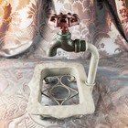 Handcraft Vintage Green Lime Decorative Metal Sink Faucet 7 l X 6 75 w