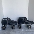 Riedell Rs-1000 Roller Skates Powerdyne Triton Plates Artistic Wheels Size 9