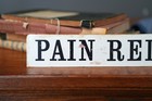 Vintage Pain Relievers Pharmacy Drug Store Tin Sign Apothecary Medical Antique