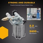 2 2 Gpm 2400 Psi Axial Cam Pressure Washer Water Power Pump For 0h9565 0k1663