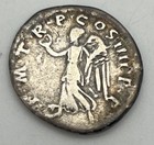 98-117 Ad Roman Empire Trajan Ar Denarius Minted In 101-103 Victory Draped Left