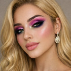 9 Colors Glitter Eyeshadow Palette   Makeup Cosmetic Brush Small Set