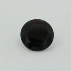 Loose Round Cut Black Onyx Cz Stone Single Cubic Zirconia Birthstone Shape
