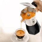Bialetti Brikka 4-cup Open-fire Espresso Moka Pot Aluminum Crema Italy