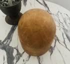 Antique Industrial Wooden Professional Millinery Hat Mold Block Form