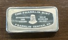 1970 Franklin Mint 1000 Grain Sterling Bar     Bankmarked First Citizens Bank  Sc