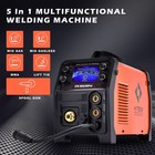 200amp 5in1 Aluminum Mig Welder 110v 220v Tig Mma Mig Welding Machine