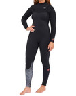 Billabong Furnace Comp 3 2mm Chest Zip Wetsuit Womens 2 New Midnight Trails