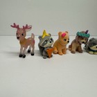 Barbie Pets Surprise Collectible Figures Flocked Animals Lot Of 8 Mattel Toy
