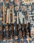 Cutco Galley  6 Steak Knife Set 13 Pieces   Wood Block