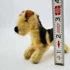 Vintage Antique Mohair Steiff Terrier Dog 3 5    Tall 4 5    Long