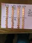 5  Complete 8 Pc Set Lincoln 2009 Cent Penny P d 40 Coin Unc Bicentennial Roll 