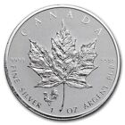  1  2017 Canada  5 1oz  9999 Silver Maple Leaf   Rooster Privy   Rev  Proof Coin