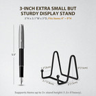 Plate Display Stand Easel Holders - 3  Tabletop Metal Stands For Small Decorativ