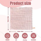 Baby Washcloths And Burp Cloths Soft Absorbent Towels For Newborns 6 Pack 12x   