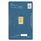 1 Gram Gold Bar - The Royal Mint Britannia  new Assay 