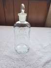 Antique T c  Wheaton Co Hydrochloric Acid Apothecary Chemist Glass Bottle